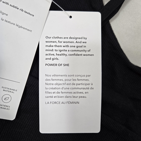 Athleta Well Rested Rib Sleep Black Bra - Picture 13 of 15